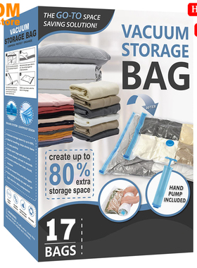 Vacuum Storage Bags Space Saver Bags Compression Hand Pump