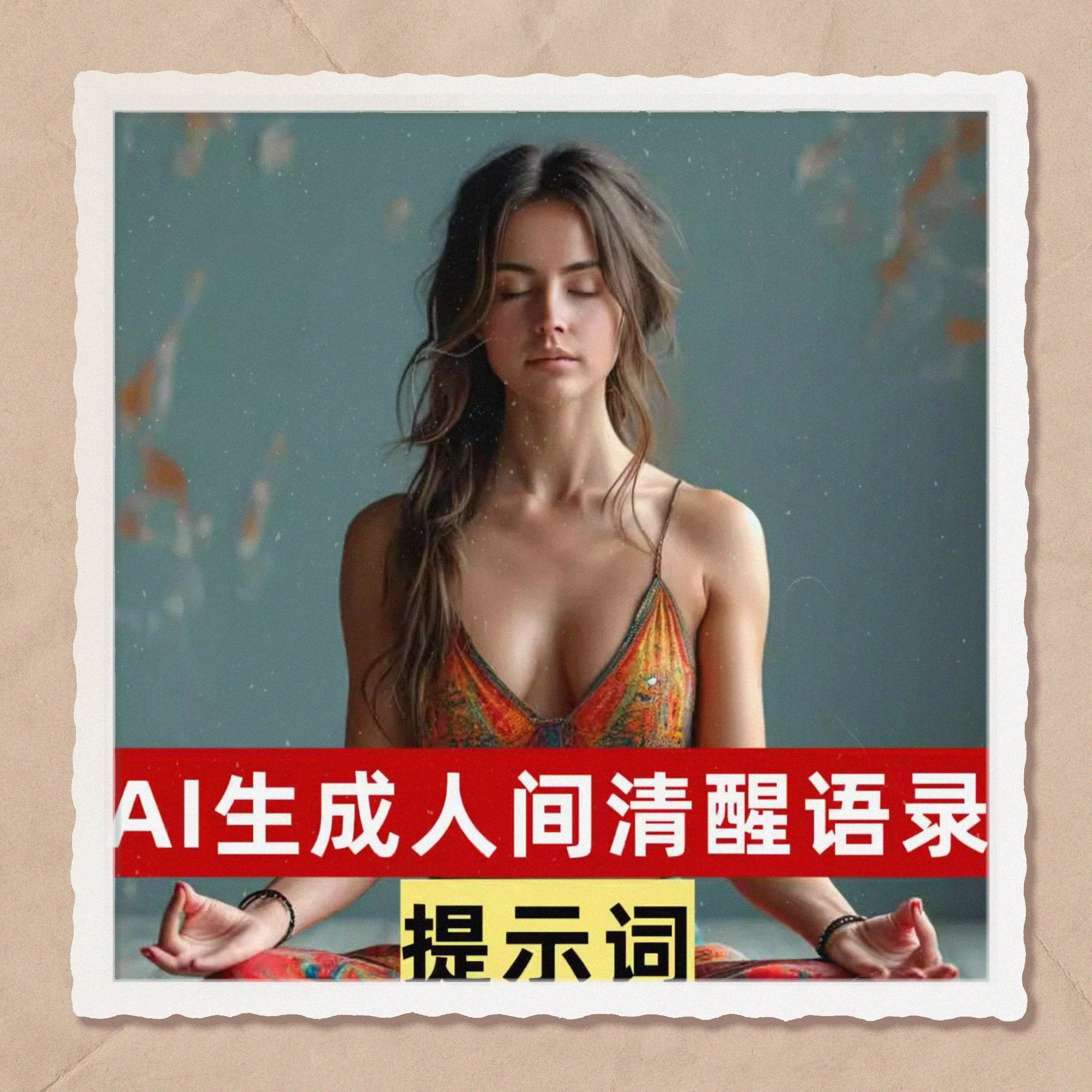 ai提示词AI生成人间清醒语录大师提示词ai咒语ai口令ai关键词gpt