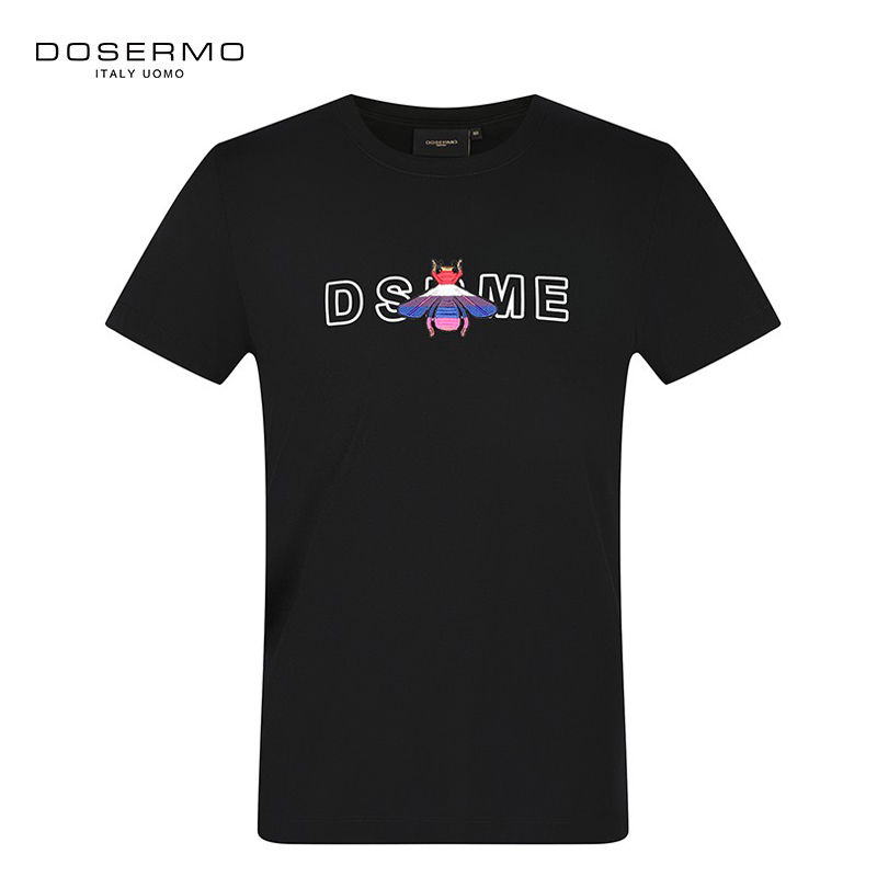 DOSERMO丹西摩刺绣短袖T恤