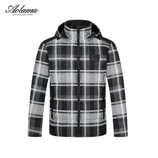 AOLAMA奥拉玛男装轻奢新款冬季时尚白鸭绒外套羽绒服081544721