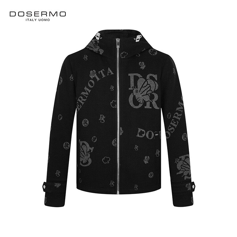 DOSERMO丹西摩男装冬季印花保暖夹克外套063644508