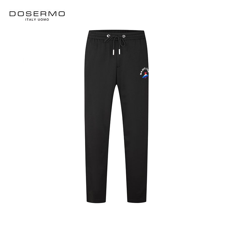DOSERMO丹西摩刺绣蜜蜂休闲长裤