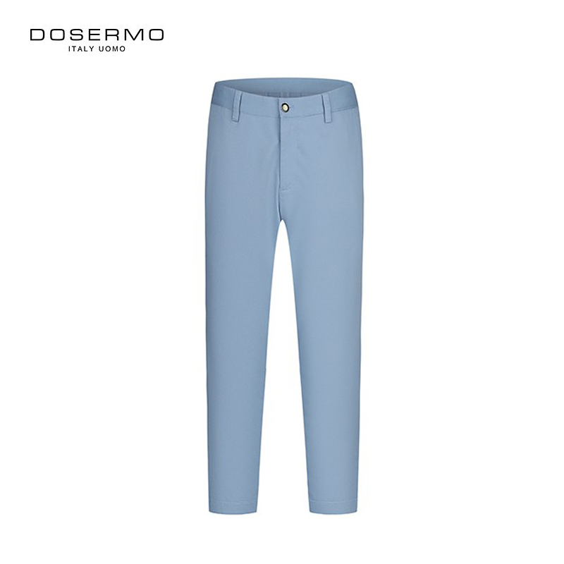 DOSERMO丹西摩夏季时尚纯色商务休闲裤男士九分裤子060622595