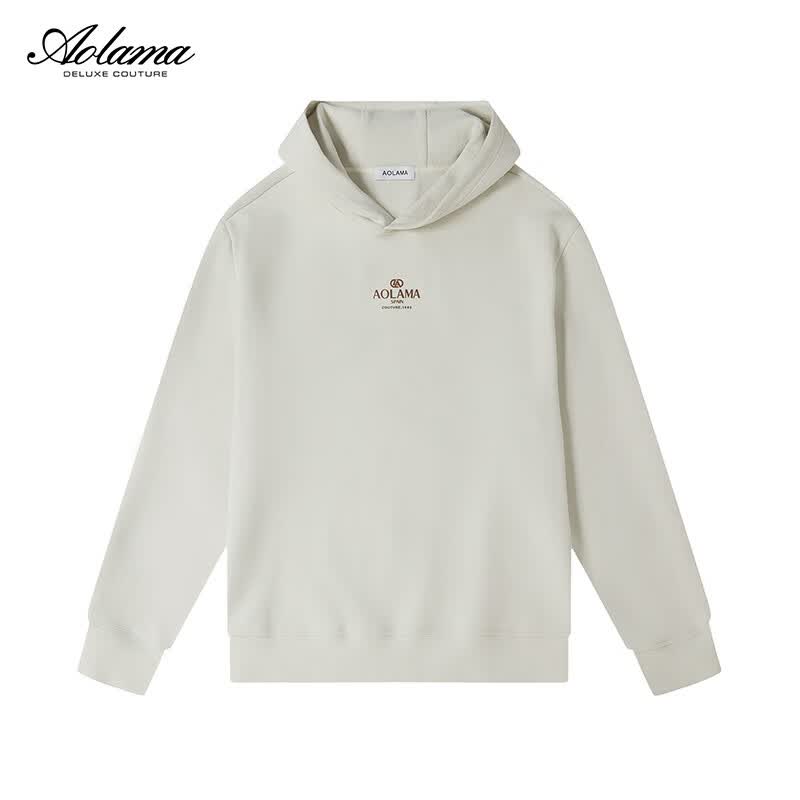 奥拉玛(Aolama)轻奢男装卫衣秋新品时尚大牌服饰百搭连帽卫衣男