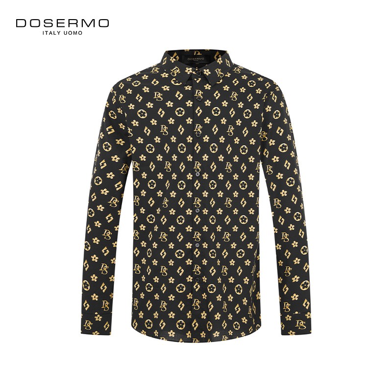 DOSERMO丹西摩logo字母衬衫