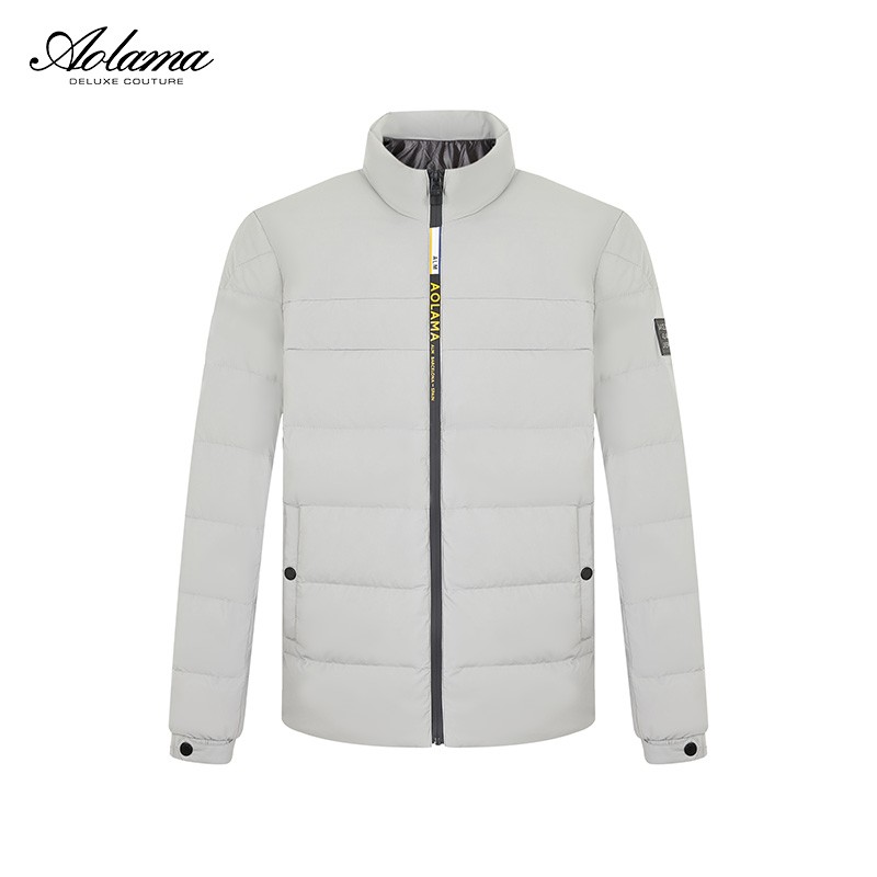 AOLAMA奥拉玛白鸭绒外套羽绒服