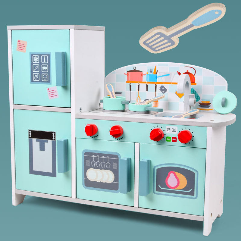 栢诚仿真木质小厨房玩具