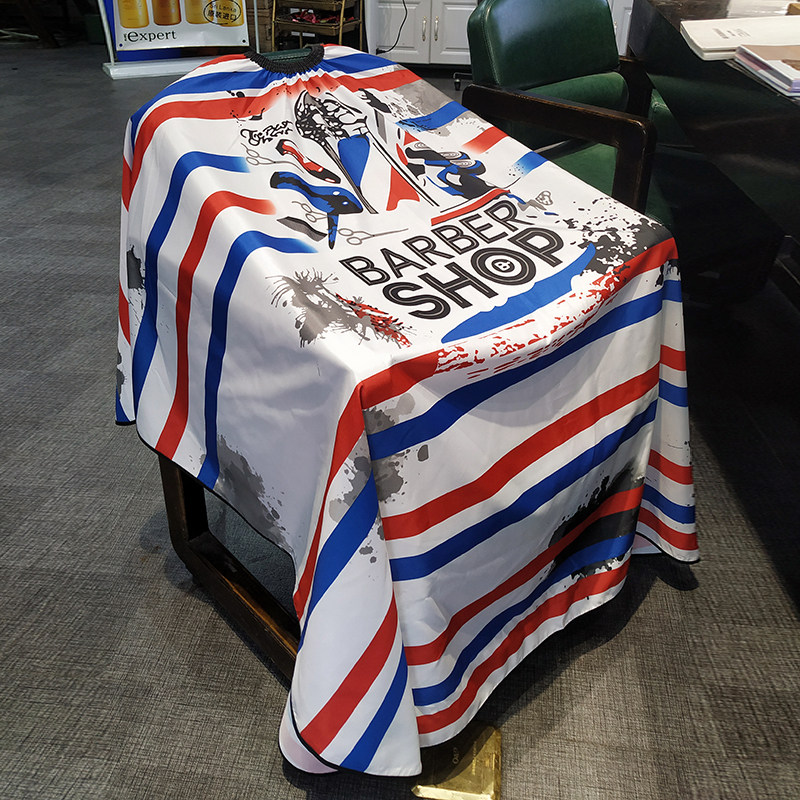 高档理发围布复古油头barershop发廊专用理发剪发美发店专业围脖,婴童用品,理发围布,淘宝优惠券,粉丝福利购,淘宝优惠卷