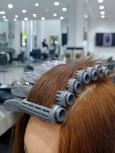 Волосы Morgan Morgan Perm Bars пять генерационных подушных корней горячих пушистых баров корейский парикмахерский инструмент парикмахерской парикмахерской парикмахерской