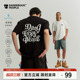 潮牌男款 T恤夏季 凉感百搭体恤 短袖 Dangerouspeople薛之谦dsp美式