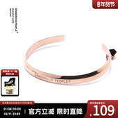 薛之谦DSP半开口潮流手镯纸袋人亮面时尚 Dangerous people 字母