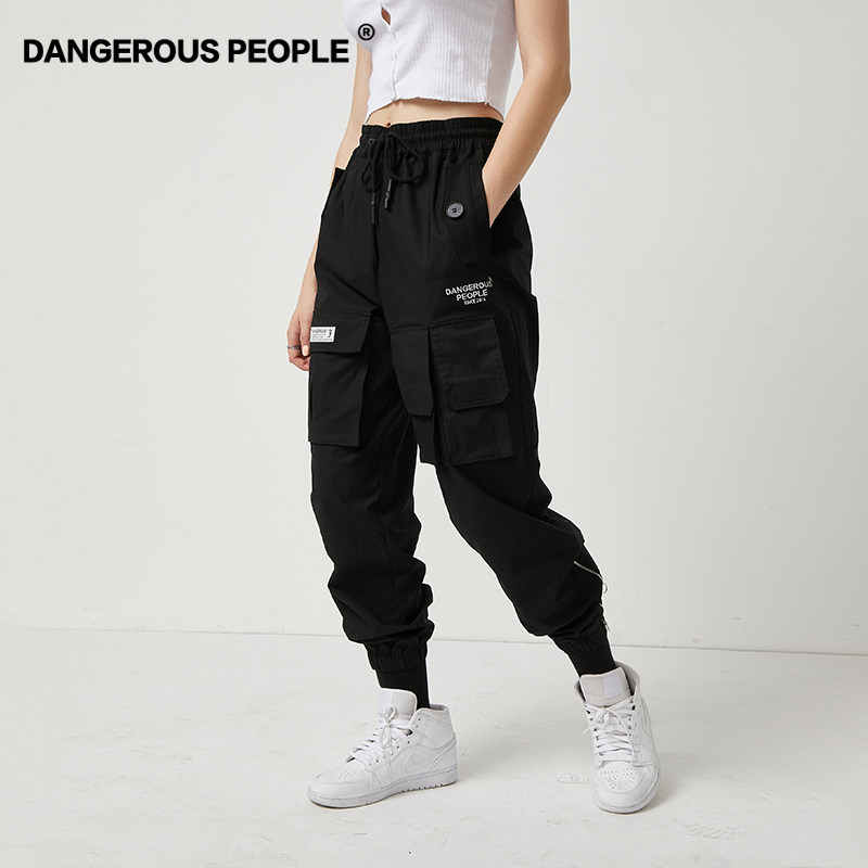 Dangerouspeople 薛之谦dsp分割工艺收口束腿多口袋工装裤休闲裤在类目 男装, 休闲裤中 - 来自Buy2taobao.com提供专业的淘宝代购服务