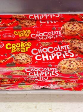 澳洲代购直邮 griffins新西兰制造巧克力豆cookie bear小熊曲奇饼