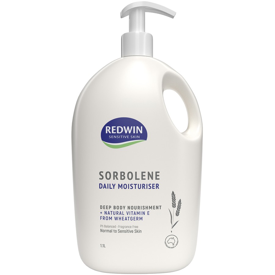 澳洲代购直邮 redwin身体乳Sorbolene舒博伦维E保湿VE滋润乳液 1L