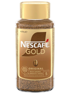 澳洲代购直邮Nescafe Gold雀巢金牌阿拉比卡罗布斯塔速溶咖啡400g