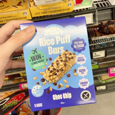 澳洲代购直邮 Springhill Farm 低糖无麸质健康米饼午餐盒友好80g