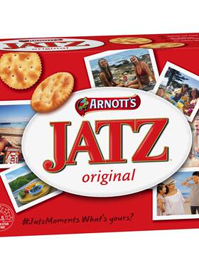 澳洲代购直邮Arnotts雅乐思Jatz Original 美味休闲进口饼干 225g