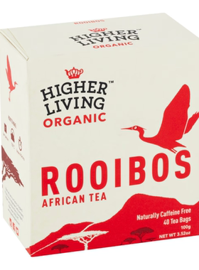 澳洲直邮Higher Living Rooibos无咖啡因有机南非美容茶 如意宝茶
