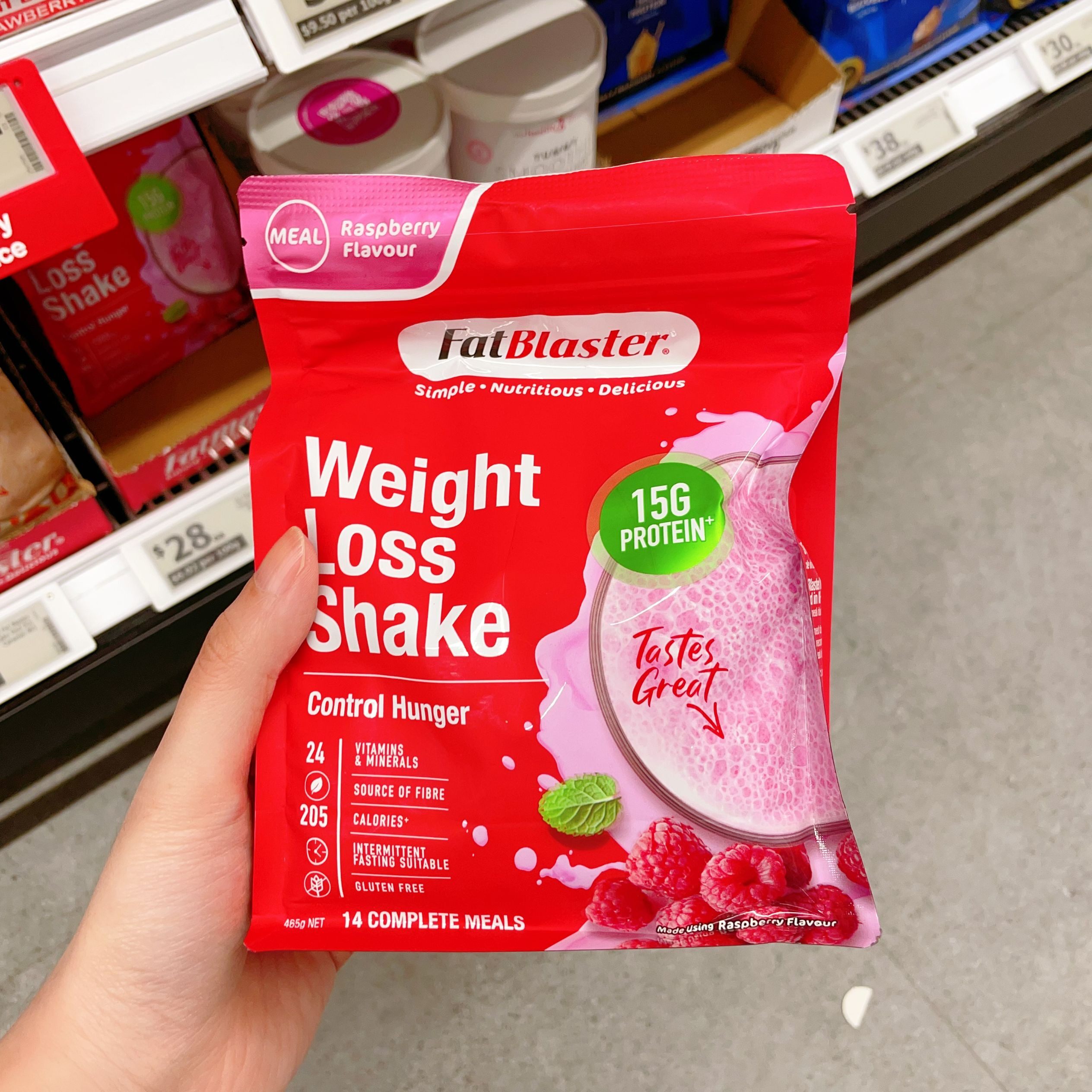 澳洲代购直邮 Naturopathica Fat Blaster 减F奶营养均衡代餐奶昔