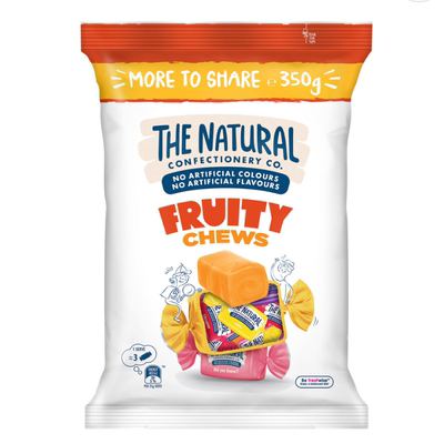 澳洲直邮The Natural Confectionery Co. 水果味软糖 橡皮糖 400g
