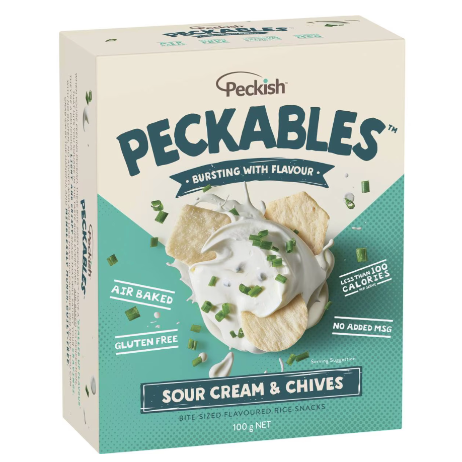 澳洲代购直邮Peckish 派可食 Peckables 健康低卡空气米饼 100g