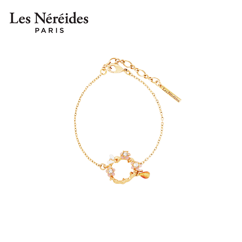 Les Nereides果色物语系列 苹果花与梨 手链 简约小众设计百搭