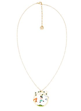 N2 by Les Nereides匹诺曹系列 森林里的朋友项链 轻奢小众设计感