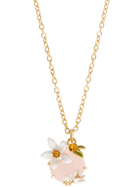 LesNereides女橘子花项链