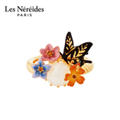 Les 戒指 茉莉花与星钻 Nereides茄梦茉语系列 蝴蝶