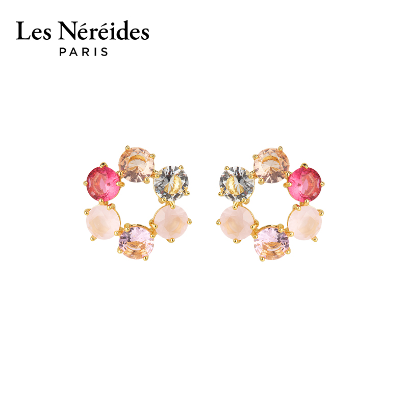Les Nereides千叶星河系列 环形星钻 耳钉