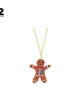 N2 by Les Nereides圣诞物语系列 姜饼人 项链