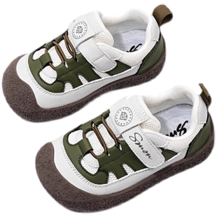 男童透气网面网鞋春秋新款1-3-5岁2女小童运动休闲鞋防滑宝宝鞋子