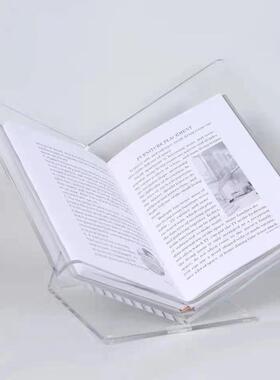 现代简约亚克力透明书架摆件样办公室电视柜书柜书房客厅桌面装饰