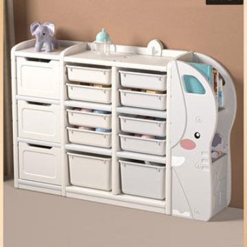 儿童玩具收纳架宝宝置物玩具架分类整理箱幼儿园书架绘本架储物柜