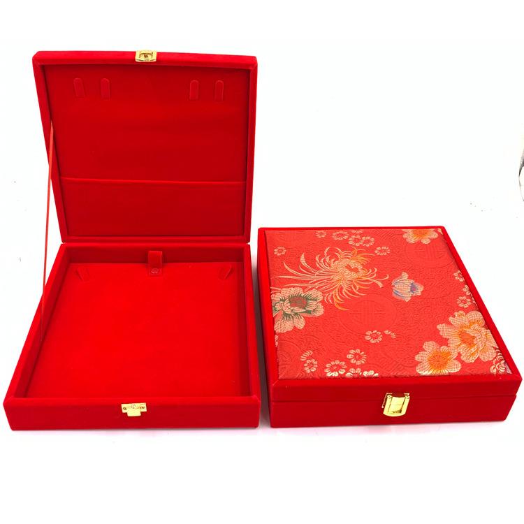 黄金首饰盒手镯多件套装收纳盒结婚庆新娘嫁妆珠宝盒首饰礼盒婚嫁