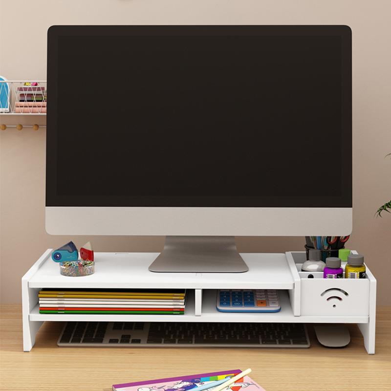 台式显示器支架桌面多层收纳置物架办公室电脑增高架大容量收纳架