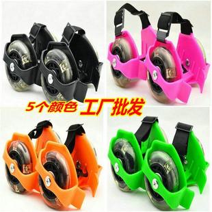 暴走鞋 风火轮暴走鞋 轮滑鞋 可调式 儿童风火轮溜冰鞋 厂家直销