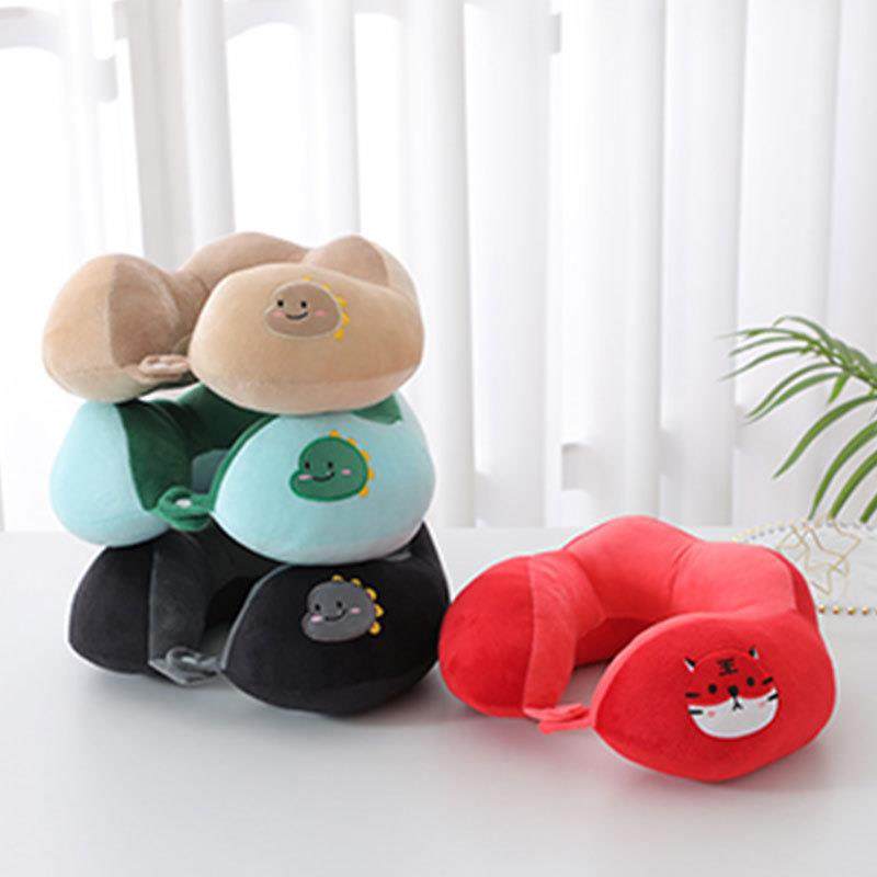 卡通儿童U型枕护颈枕头u形护脖子颈椎枕靠枕车用旅行办公室软萌