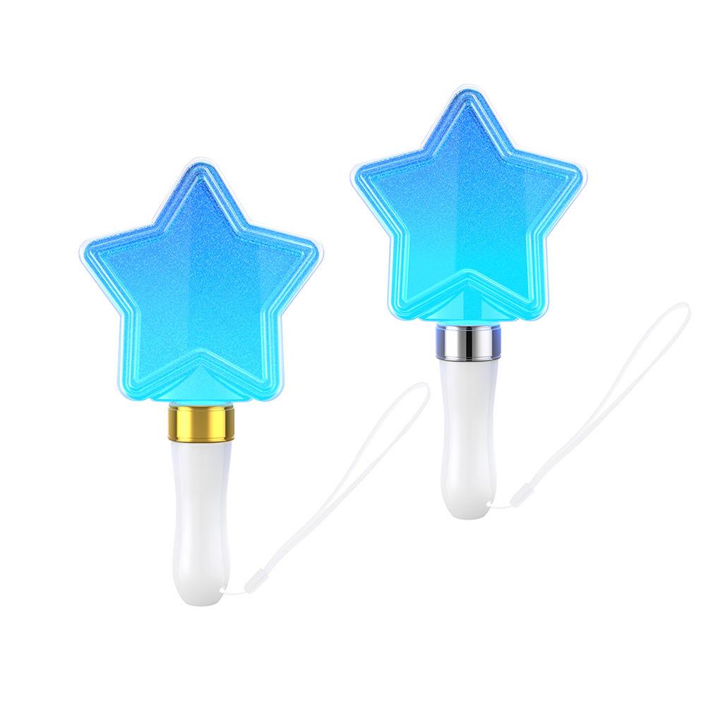 星星荧光棒演唱会道具应援棒15色/24色高亮发光棒现货