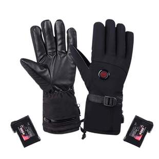 暖锋2025新款锂电池加热保暖骑行手套电动摩托滑雪运动触屏防风