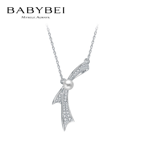 BABYBEI初贝蝴蝶结项链