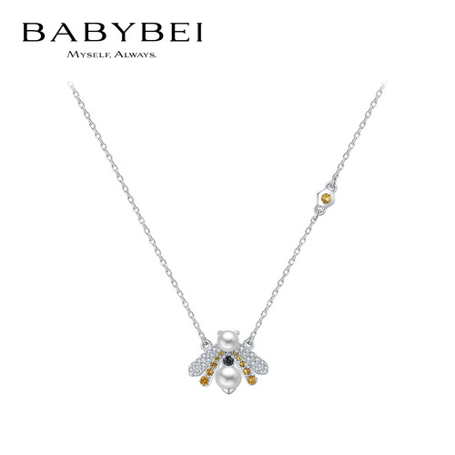 BABYBEI初贝蜜蜂项链锁骨链
