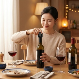 进口轻质酒塞密封器家用红酒瓶塞便携式开瓶器葡萄酒保存器