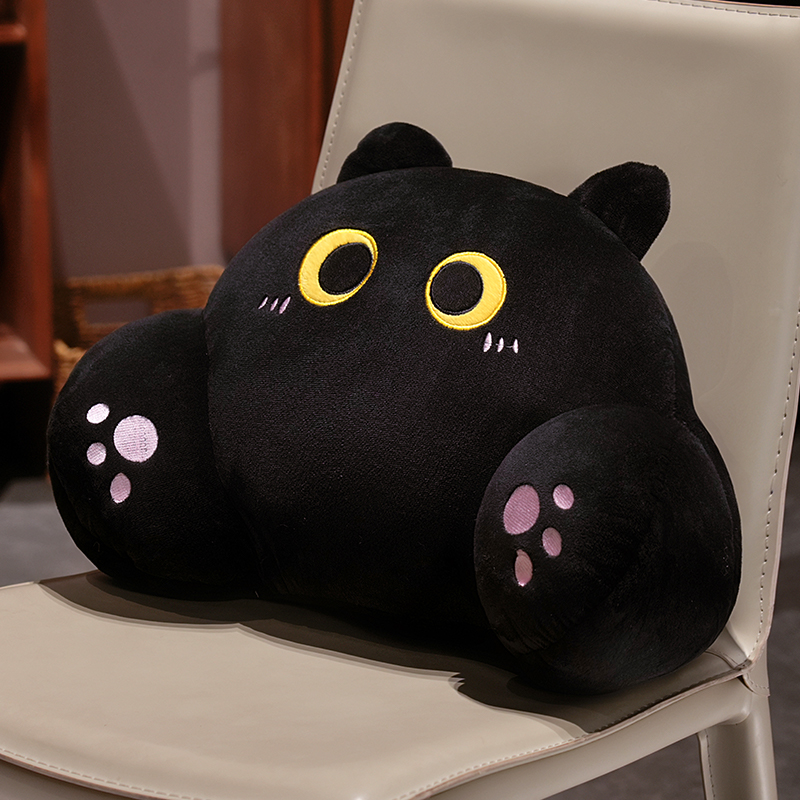 猫咪靠垫办公室腰护枕座椅