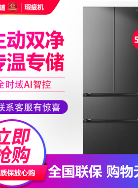 容声战神BCD-573N40FQLAD法式多门冰箱双系统超薄嵌入等级机