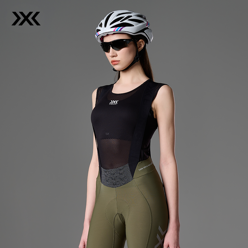 X-BIONIC 游隼骑行背心短裤 女 速干透气弹力抗起球骑行套装四季