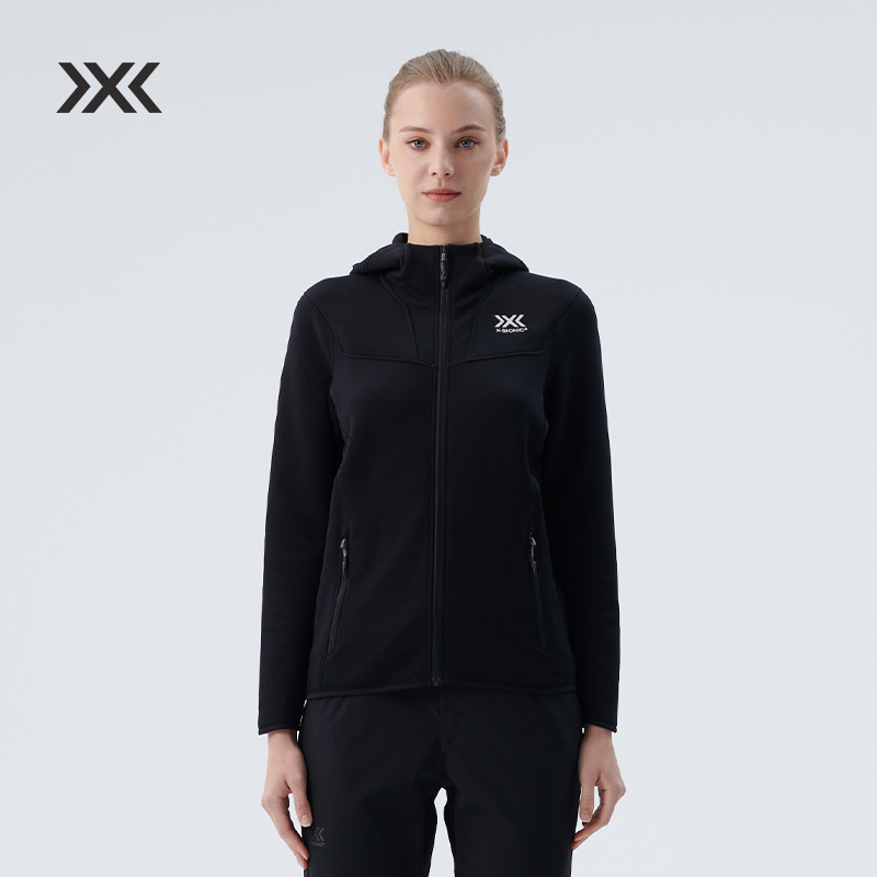 旷野行云连帽开衫女X-BIONIC