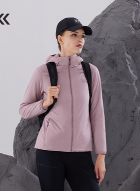 x-bionic 海狸轻量连帽棉服 女保暖轻量防泼动态保暖防寒棉衣