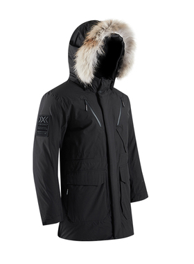 X-BIONIC 男款商务羽绒服 秋冬保暖防风日常羽绒大衣90%鹅绒20509