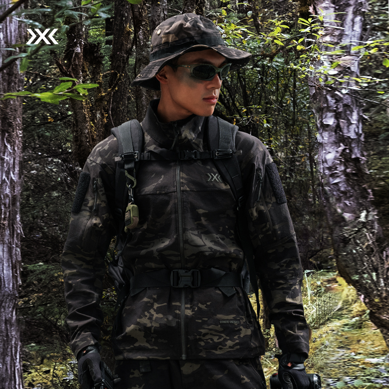 X-BIONIC 战神MC潜行夹克/长裤 男弹力防风拒水耐磨丛林战术套装